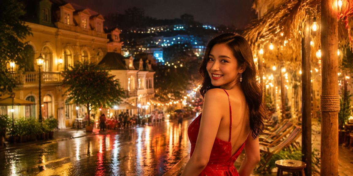 Người chơi swin nhận thưởng hoàn tiền tại khu chợ đêm Đà Lạt