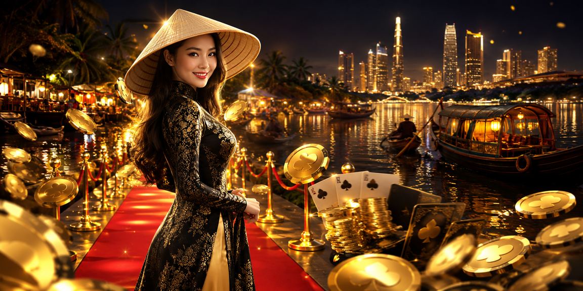 Người phụ nữ đội nón lá thư giãn bên dòng sông Mekong trong không khí yên bình